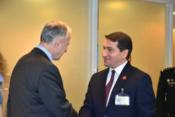 Помощник Президента Азербайджана встретился с заместителем генсека НАТО - ФОТО