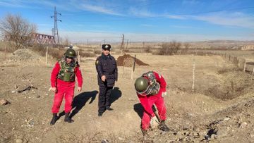 В Агстафе обнаружены оружие и боеприпасы - ФОТО
