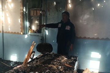 В Товузе произошел пожар в трехкомнатной квартире – ФОТО 