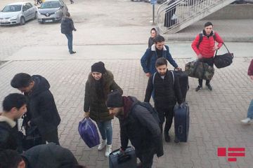 86 азербайджанских студентов эвакуированы в Нахчыван из зоны землетрясения в Турции – ФОТО  - ОБНОВЛЕНО