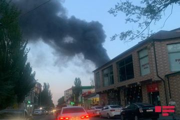 Пожар на лакокрасочном заводе Sobsan в Баку потушен - ФОТО - ВИДЕО - ОБНОВЛЕНО