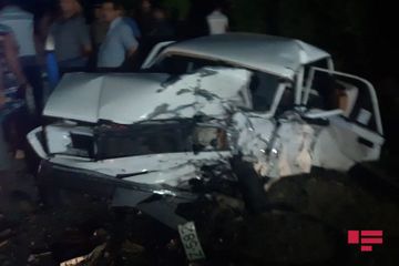 В Барде столкнулись два «ВАЗ»а, ранены 8 человек - ФОТО