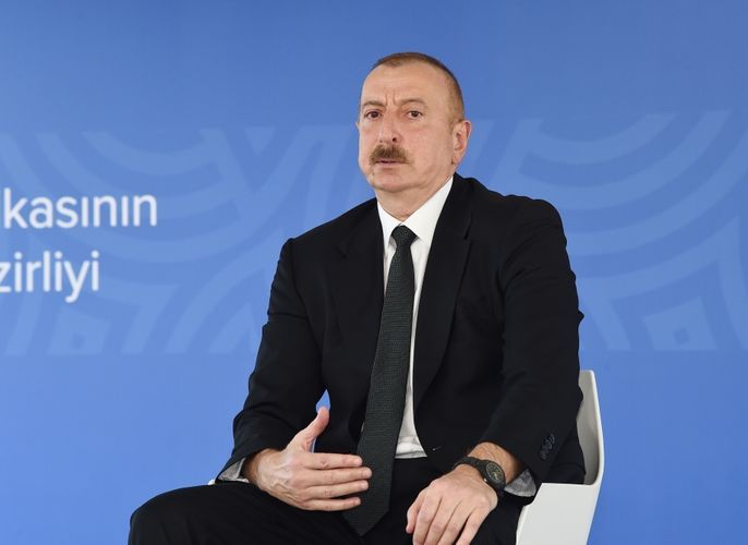 Президент Ильхам Алиев: Азербайджан сегодня находится на вершине международной политики