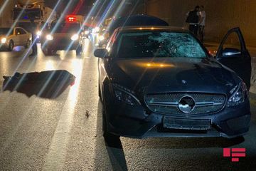 В Баку автомобиль сбил насмерть пешехода – ФОТО  - ВИДЕО