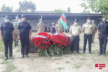 Ставший шехидом военнослужащий Азербайджанской Армии похоронен в Агстафе - ОБНОВЛЕНО - ФОТО