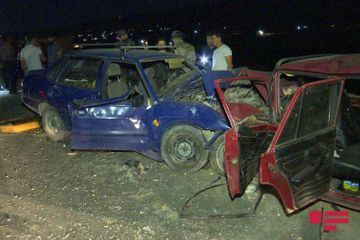 В тяжелом ДТП в Баку погибли 2, получили ранения 4 человека – ФОТО  - ВИДЕО