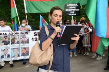 В Страсбурге состоялось шествие в знак протеста против оккупационной и агрессивной политики Армении - ФОТО