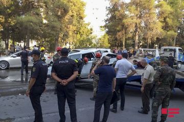 В Ширване столкнулись 3 автомобиля, есть пострадавшие  - ФОТО