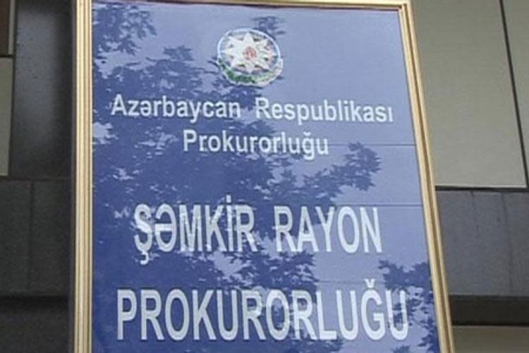 Прокуратура распространила информацию в связи с убийством в Шамкире 