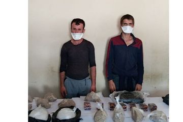 Пресечена попытка ввоза в Азербайджан из Ирана 25 кг наркотиков 