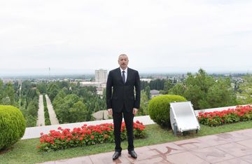 Президент Ильхам Алиев совершил поездку в Балакен - ОБНОВЛЕНО