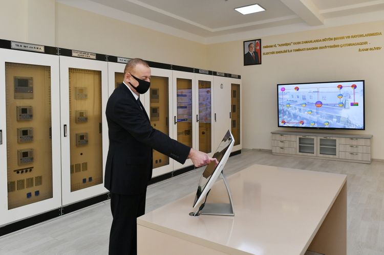 Тертерская электрическая подстанция сдана в эксплуатацию после реконструкции - ОБНОВЛЕНО