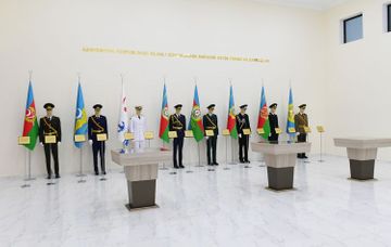 Президент Ильхам Алиев принял участие в церемонии открытия Музея государственной символики в Тертере  - ФОТО - ОБНОВЛЕНО