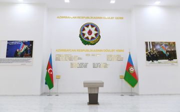 Президент Ильхам Алиев принял участие в церемонии открытия Музея государственной символики в Тертере  - ФОТО - ОБНОВЛЕНО