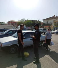 В Баку женщины-полицейские участвуют в рейдах в отношении тех, кто не носит маски - ФОТО
