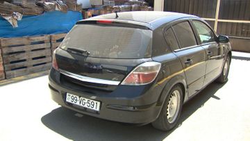 Задержан человек, пытавшийся проехать в Баку в багажнике автомобиля – ФОТО – ВИДЕО 