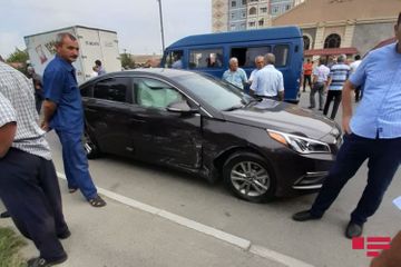 В Мингячевире автомобиль сбил пешеходов: 2 человека скончались, трое получили травмы - ФОТО - ОБНОВЛЕНО