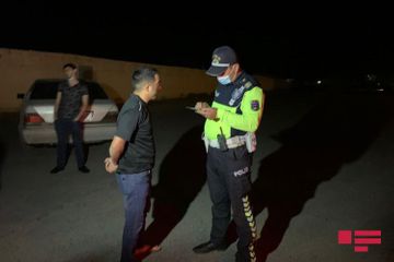 Водители на выезде из Баку вновь пытались объехать посты по грунтовым дорогам, выписаны сотни штрафов - ФОТО - ВИДЕО
