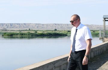 Президент принял участие в презентации агропарка в селе Гараагаджлы Самухского района - ФОТО - ОБНОВЛЕНО