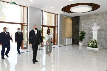 Президент принял участие в открытии нового учебного корпуса Азербайджанского государственного аграрного университета - ОБНОВЛЕНО - ФОТО