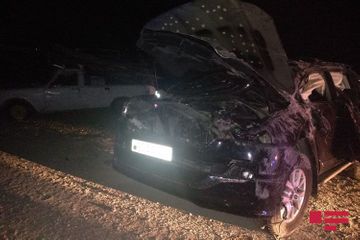 На трассе Баку-Газах семья попала в ДТП: погибли 2 человека, ранены 4 человека - ОБНОВЛЕНО - ФОТО