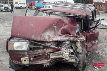 В ДТП в Азербайджане погиб 1 человек, 3 получили травмы - ФОТО