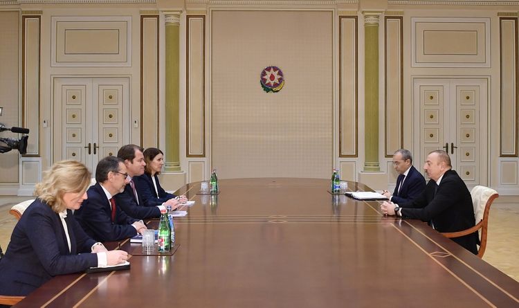 Президент Ильхам Алиев принял делегацию Европейского банка реконструкции и развития - ОБНОВЛЕНО