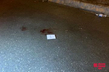 В Баку сбиты супруги, один из них погиб на месте - ФОТО - ВИДЕО