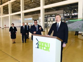 Президент Ильхам Алиев принял участие в открытии Агстафинского агропромышленного комплекса - ФОТО - ОБНОВЛЕНО