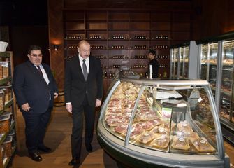 Президент Ильхам Алиев принял участие в открытии Агстафинского агропромышленного комплекса - ФОТО - ОБНОВЛЕНО