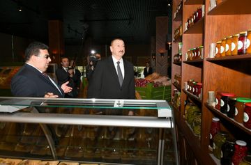 Президент Ильхам Алиев принял участие в открытии Агстафинского агропромышленного комплекса - ФОТО - ОБНОВЛЕНО