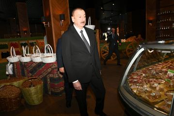 Президент Ильхам Алиев принял участие в открытии Агстафинского агропромышленного комплекса - ФОТО - ОБНОВЛЕНО