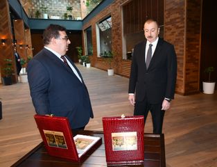 Президент Ильхам Алиев принял участие в открытии Агстафинского агропромышленного комплекса - ФОТО - ОБНОВЛЕНО