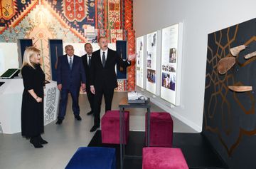 Президент Ильхам Алиев принял участие в открытии Азербайджанского государственного музея ашугского искусства  - ФОТО - ОБНОВЛЕНО