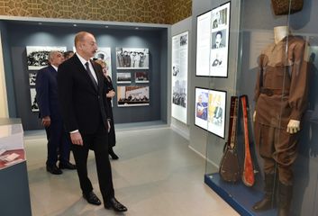 Президент Ильхам Алиев принял участие в открытии Азербайджанского государственного музея ашугского искусства  - ФОТО - ОБНОВЛЕНО