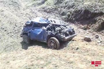 На юге Азербайджана автомобиль упал в овраг, 3 человека погибли - ОБНОВЛЕНО -1