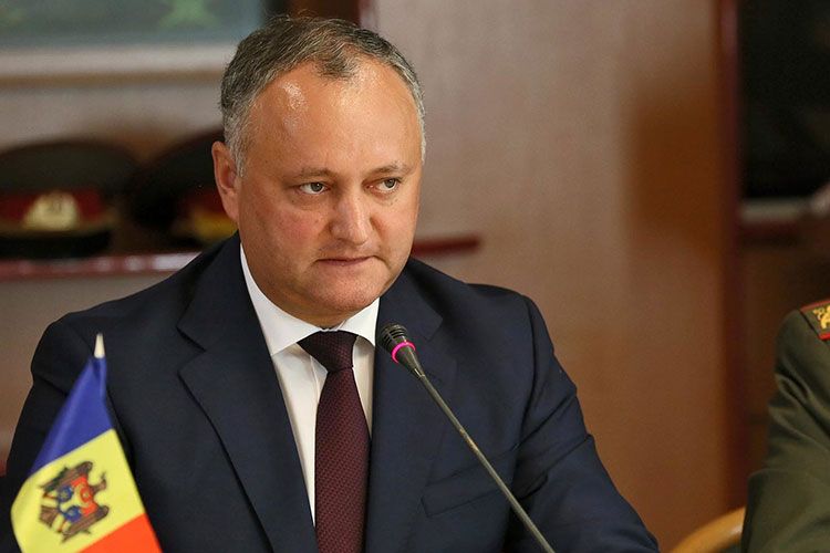 Додон прервал визит в Россию из-за выявления коронавируса в Молдавии