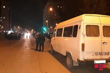 В Мингячевире в ДТП пострадали 4 человека - ФОТО
