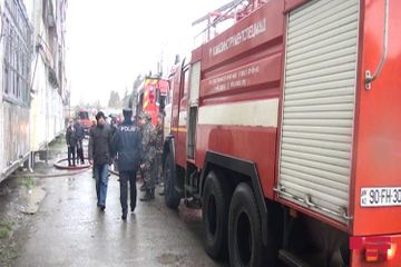 В Лянкяране в жилом доме произошел пожар, эвакуированы 20 человек