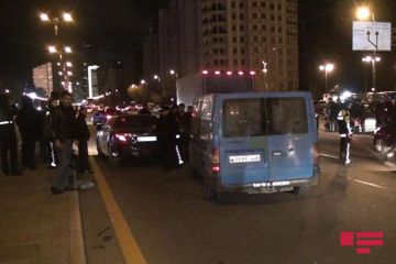 В Баку автомобиль сбил насмерть пешехода - ФОТО