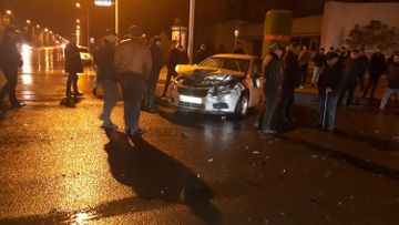 В Мингячевире столкнулись два автомобиля, есть пострадавшие – ФОТО