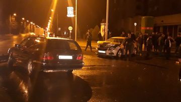 В Мингячевире столкнулись два автомобиля, есть пострадавшие – ФОТО