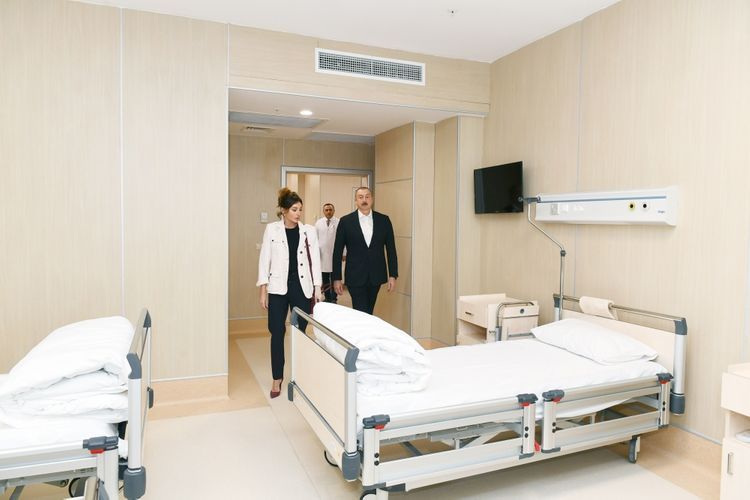 Президент Ильхам Алиев принял участие в открытии медицинского учреждения «Ени клиника» в Баку - ОБНОВЛЕНО-1