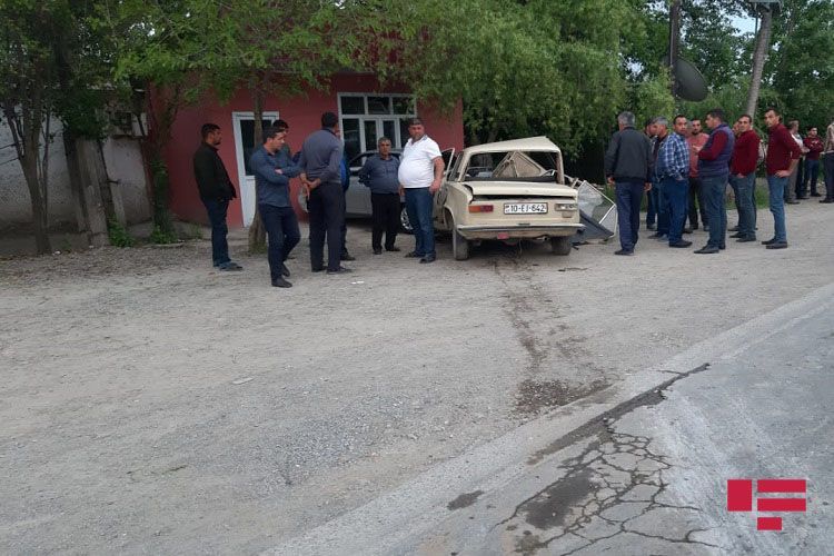 В Гёйчае столкнулись два автомобиля, есть погибший и раненые - ОБНОВЛЕНО