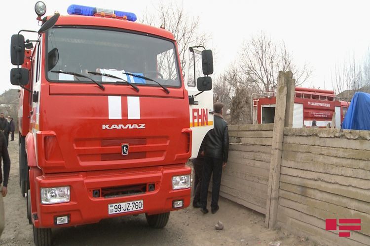 В центре отдыха ЗАО «Азербайджанские железные дороги» произошел пожар