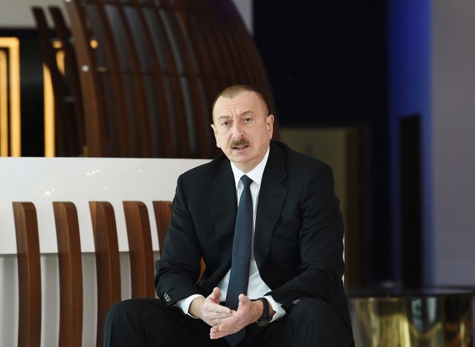 Президент Ильхам Алиев: Мы передали в распоряжение больных коронавирусом наши самые современные больницы