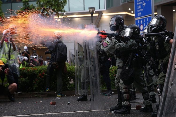 Полиция в Гонконге пресекла очередные акции протеста