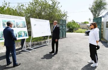 Президент Ильхам Алиев ознакомился с работой, проводимой в рамках реконструкции святилища Пирсаат Баба в Шамахы - ОБНОВЛЕНО