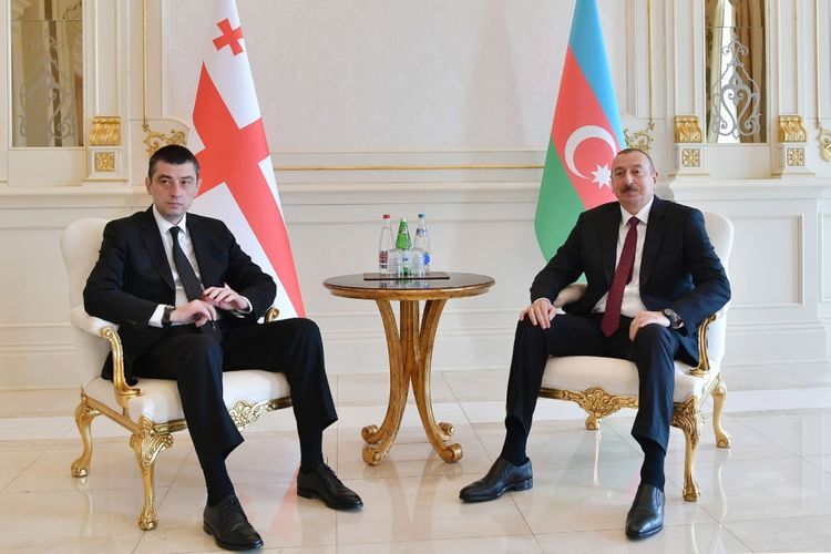 Президент Азербайджана позвонил премьер-министру Грузии