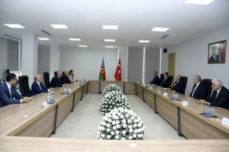 Али Ахмедов встретился с Бинали Йылдырымом
